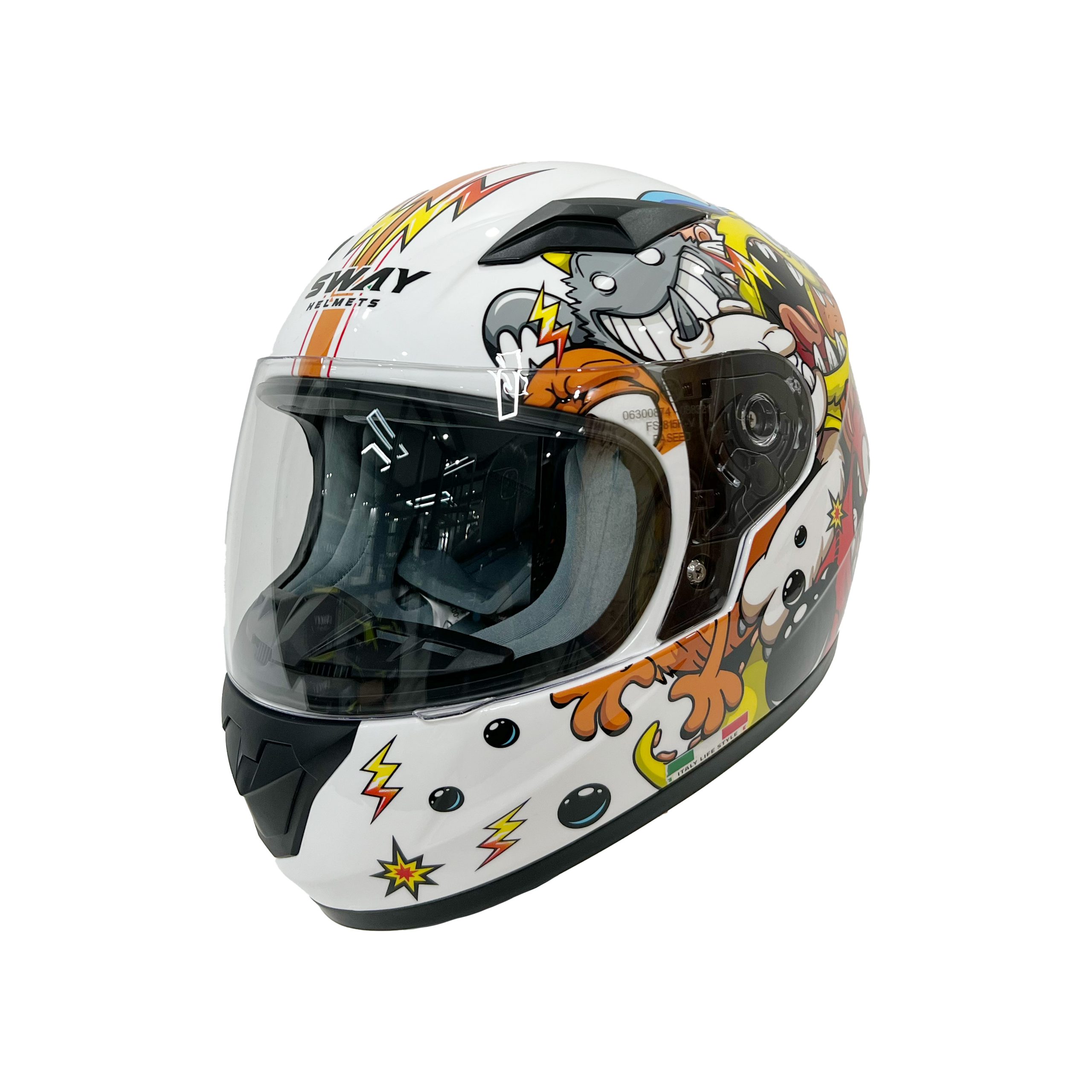 SWAY MONSTER White Yellow Orange - Görsel 2