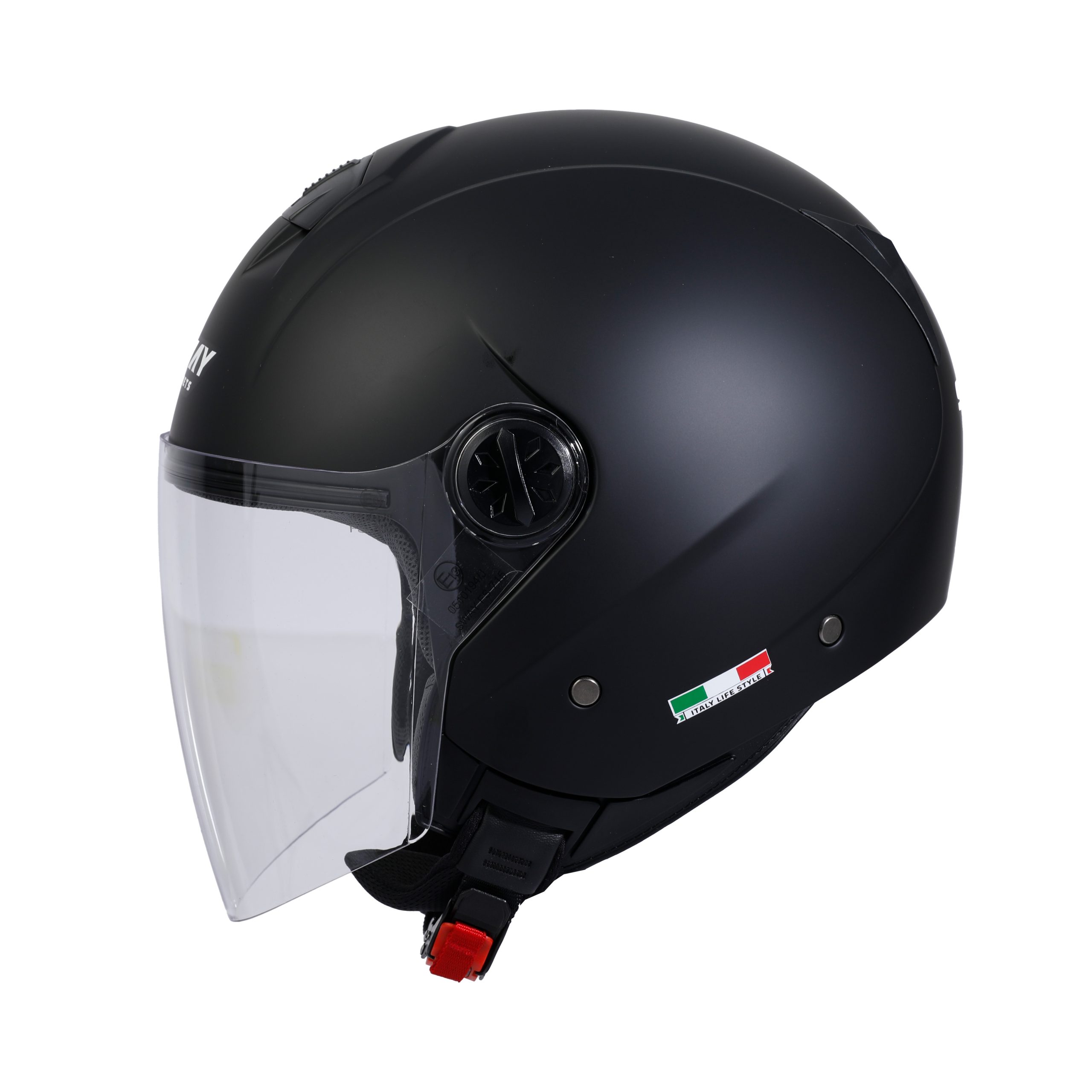 SWAY SW 715 Matt Black Yarım Kask