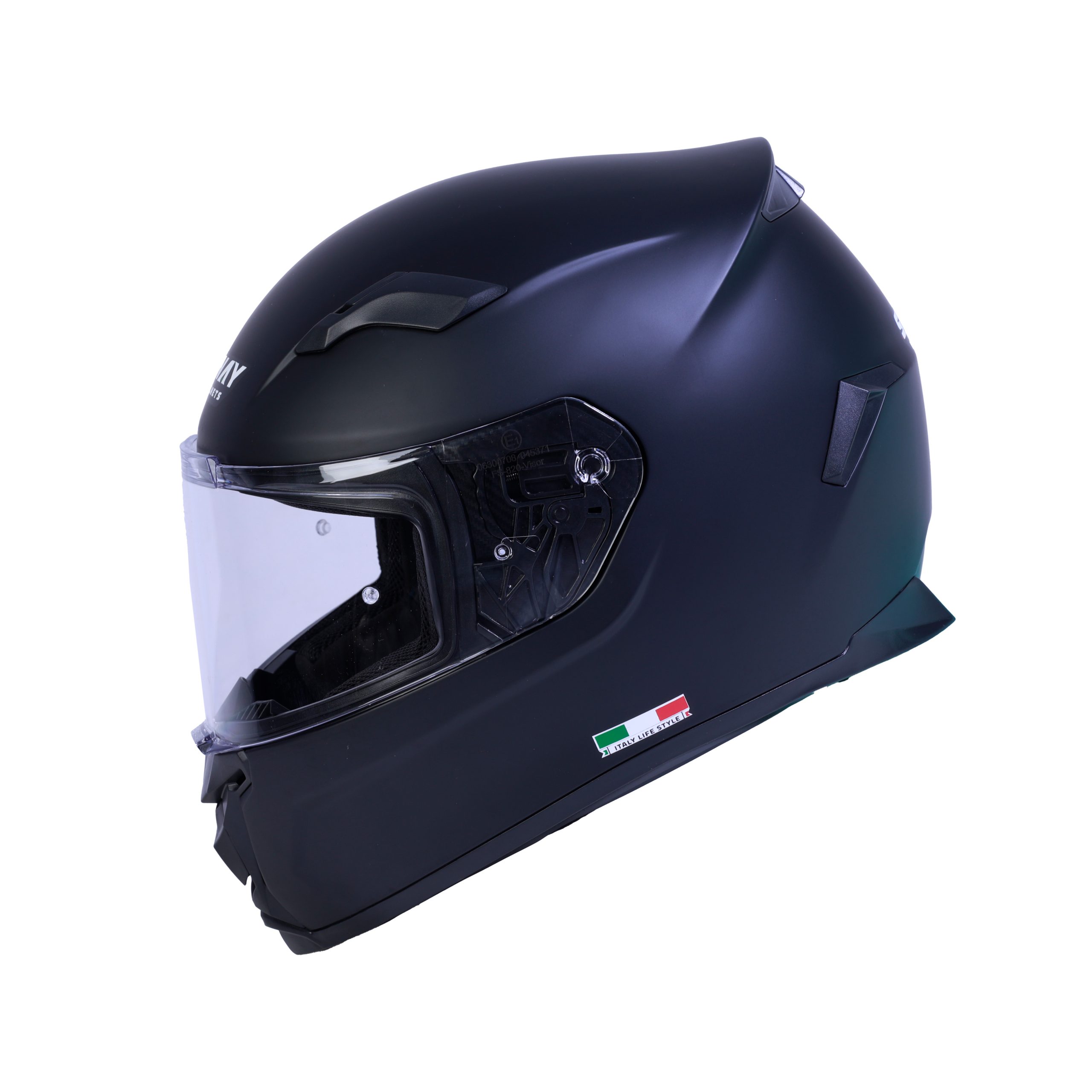 SWAY SW 820 Matt Siyah Full Face