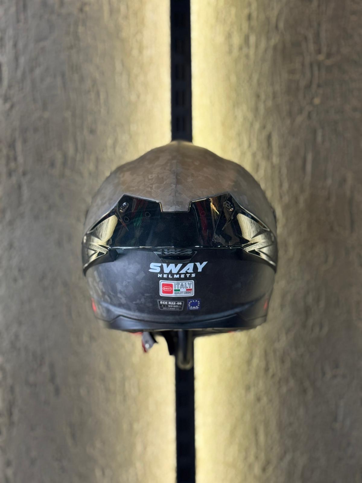 SWAY SW 861 CARBON FORGED Full Face - Görsel 4