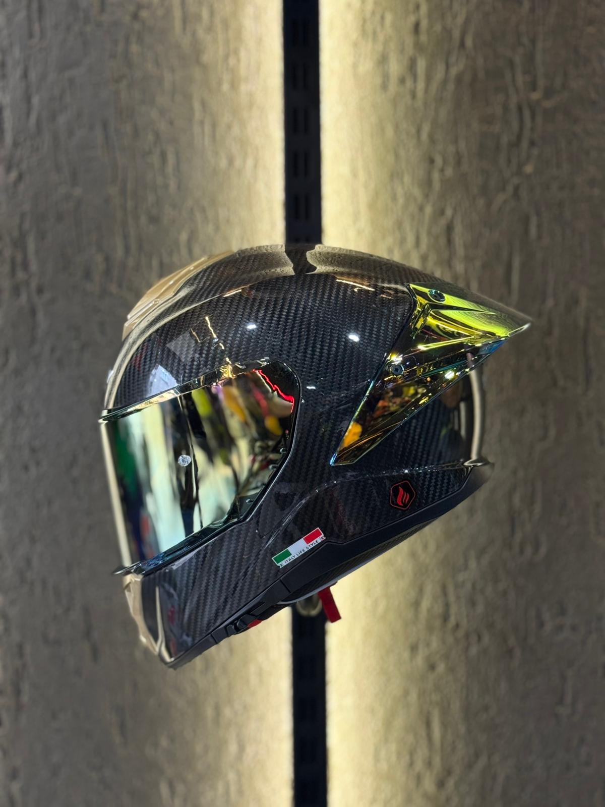 SWAY SW 861 CARBON GOLDEN Full Face