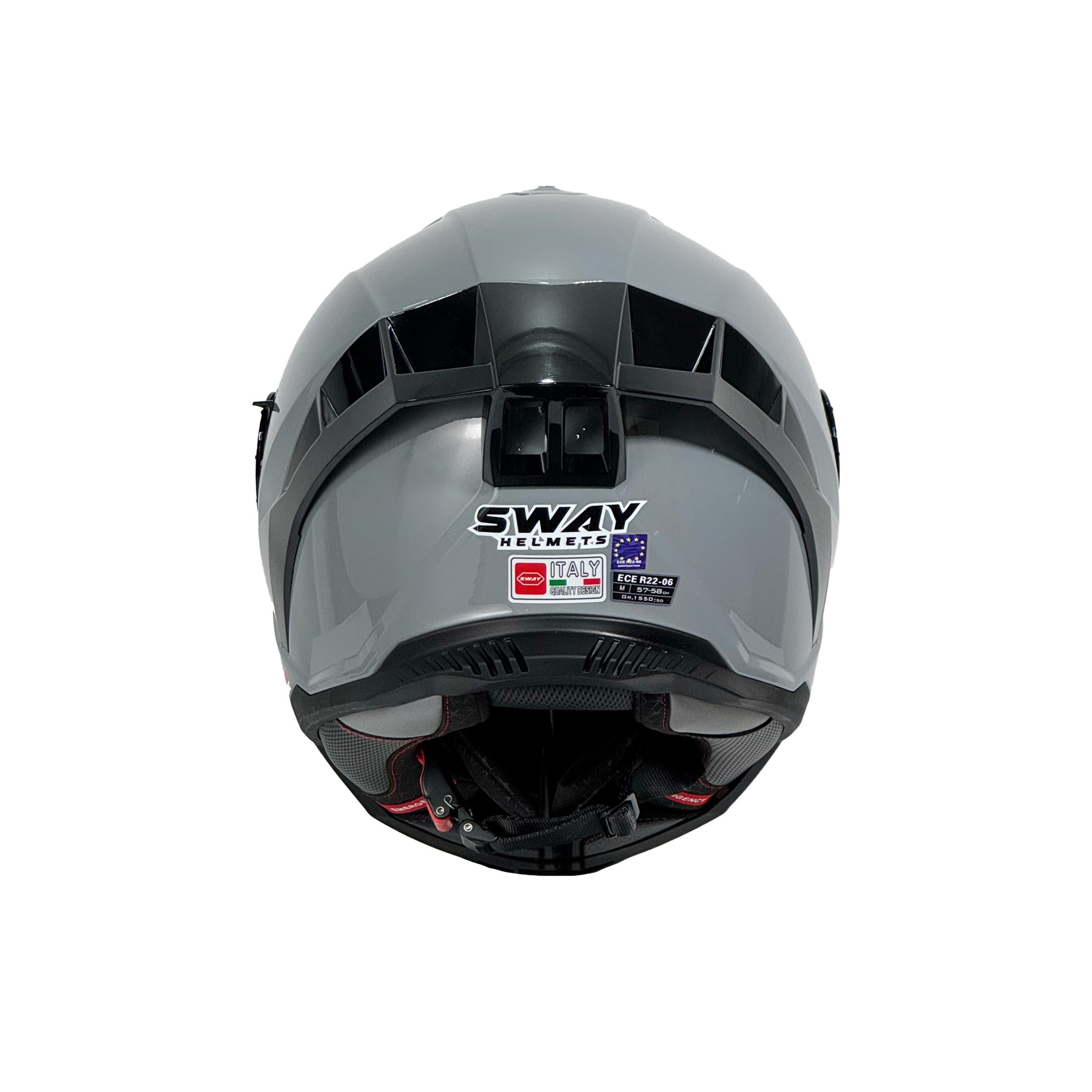 SWAY SW 867 Nardo Grey Full Face - Görsel 3