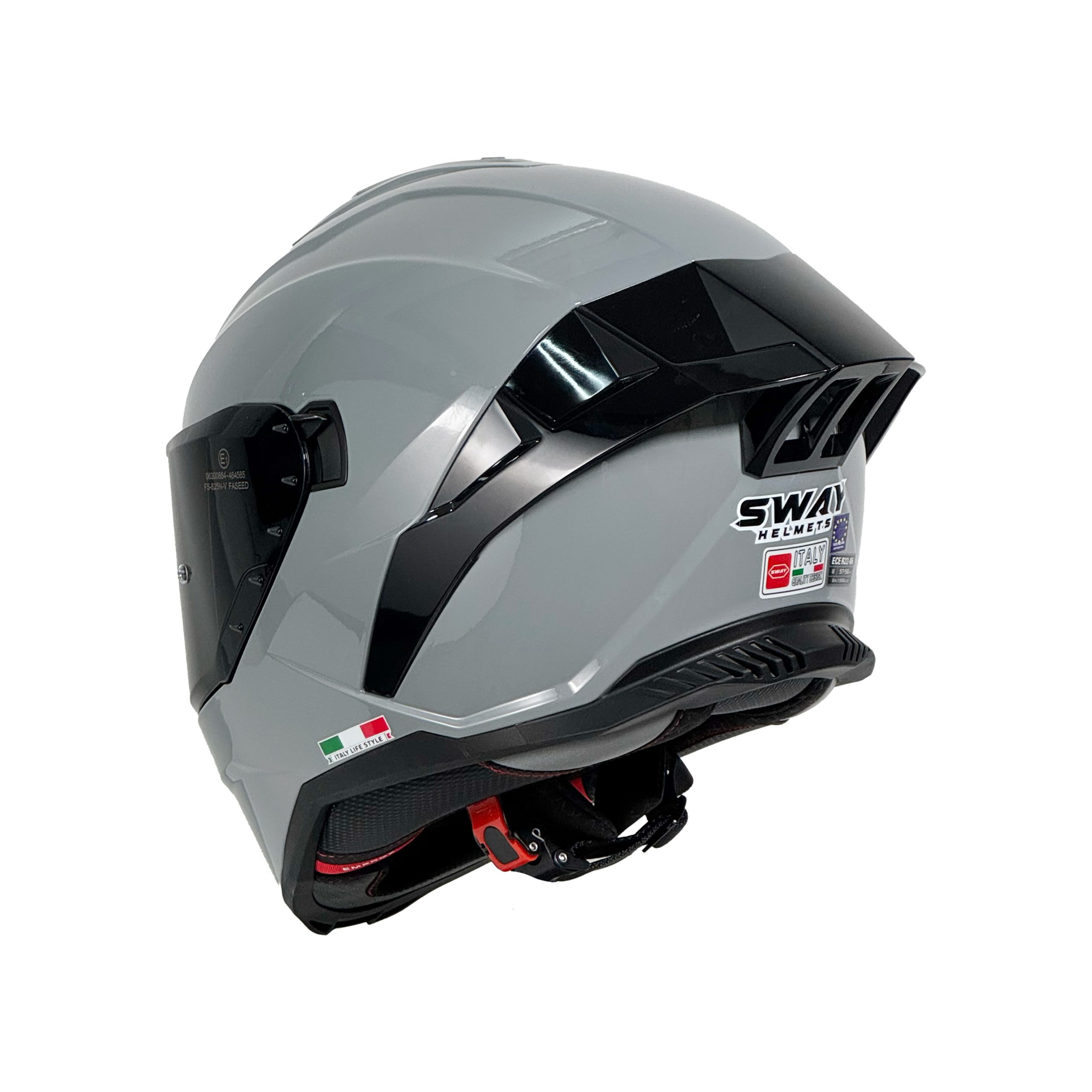 SWAY SW 867 Nardo Grey Full Face - Görsel 5