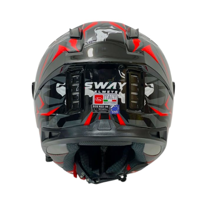 Sway Kapalı Kask Sw 868 Cannibal - Görsel 4