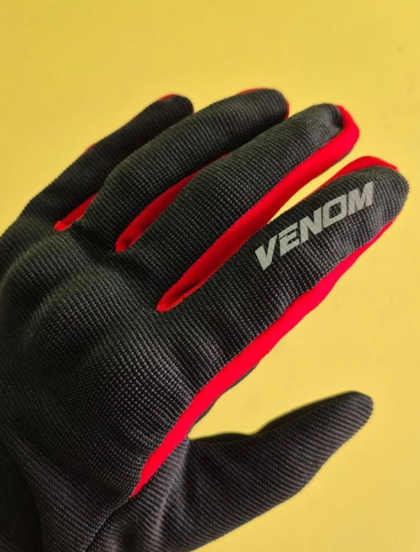Venom Eldiven Vnp-650 Siyah-Kırmızı - Görsel 4
